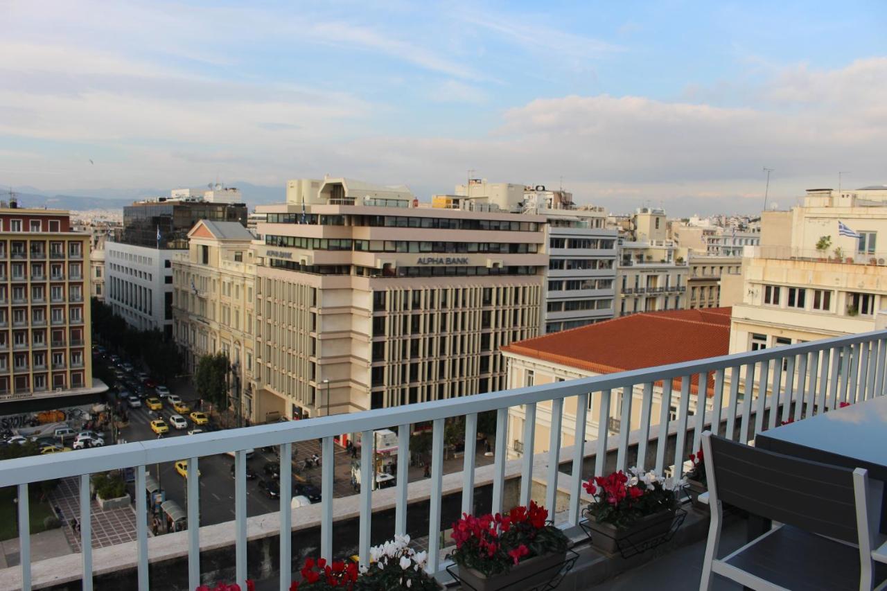Central Athens Loft Luaran gambar